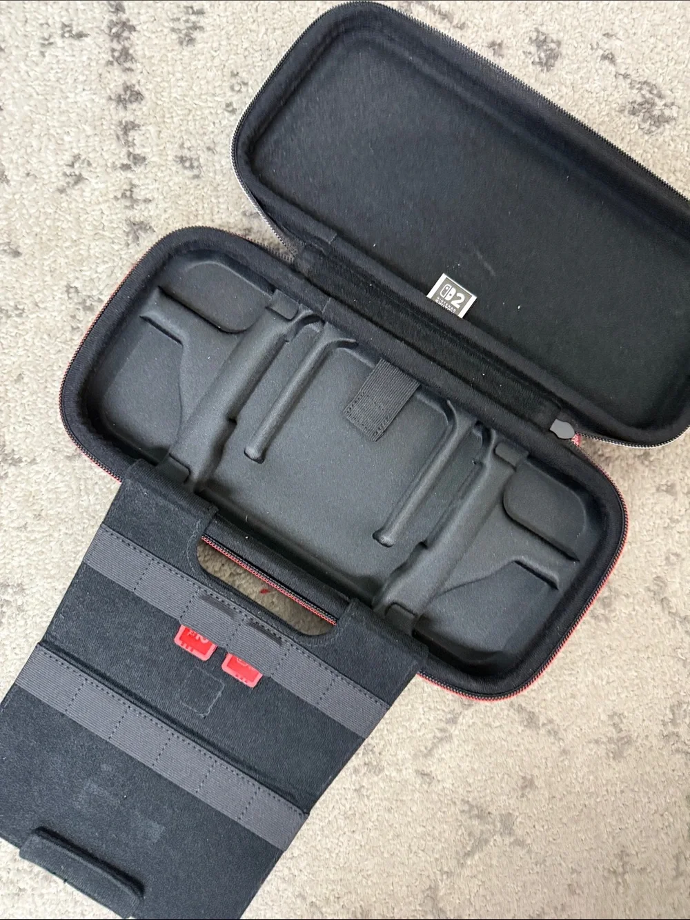 Nintendo Switch2 Black Carry Hard Shell Travel Case